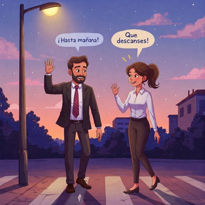 空港で旅行者を見送る友人たちのイラスト