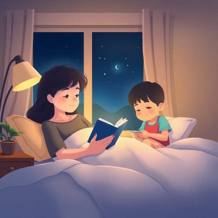 試験前の友人を励ますイラスト